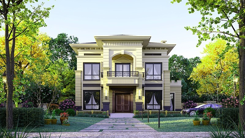 仁寿乡村别墅的墙壁通常用什么砖砌？